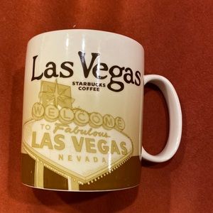 2010 Starbucks Las Vegas coffee mug, collectible.